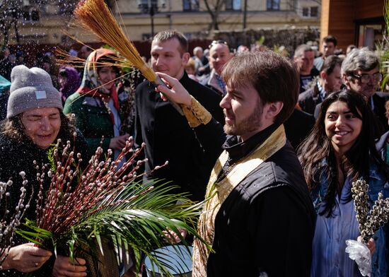 Palm Sunday celebrated in Russia
