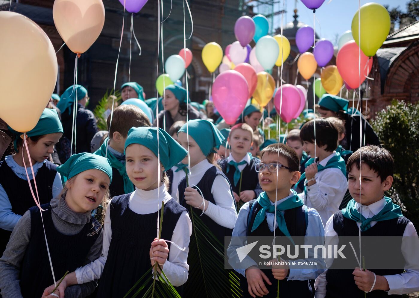 Palm Sunday celebrated in Russia