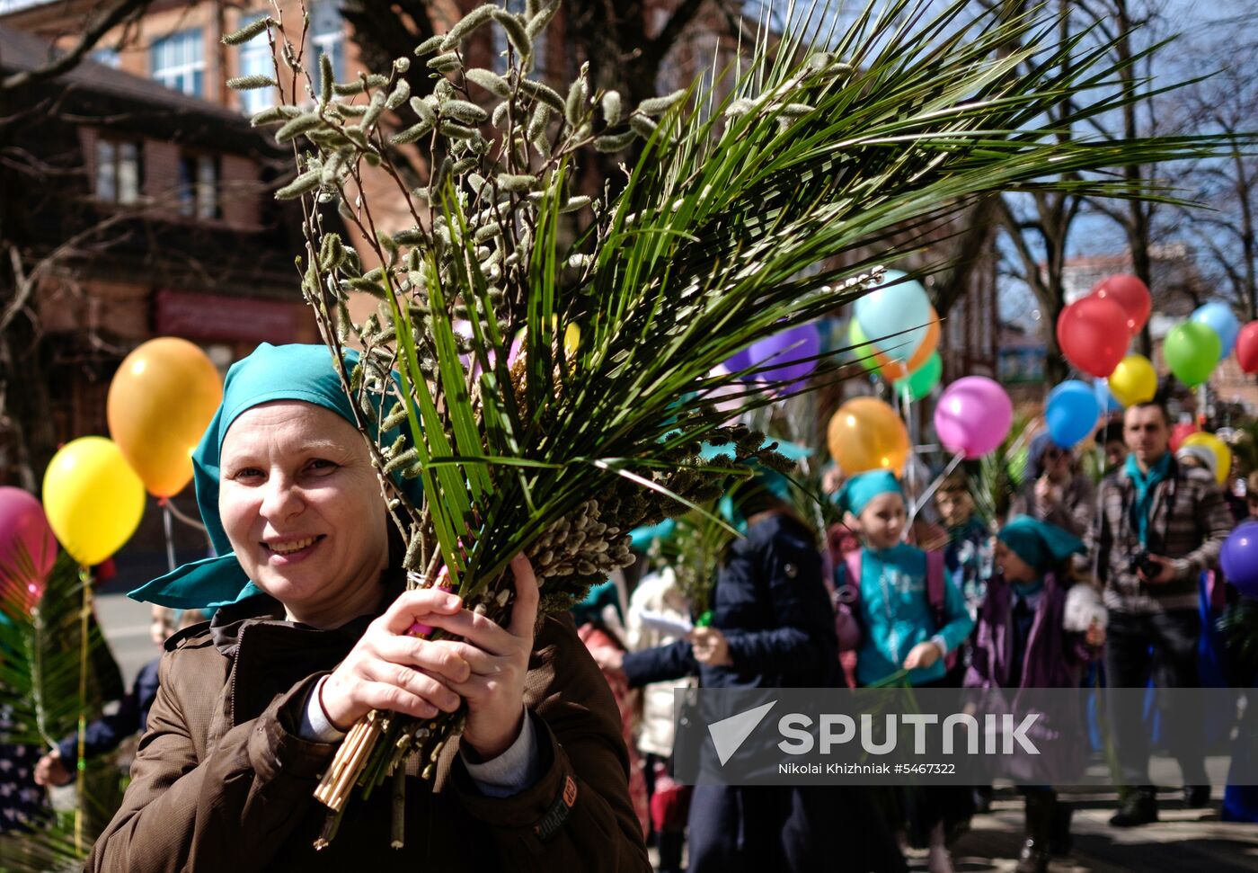 Palm Sunday celebrated in Russia
