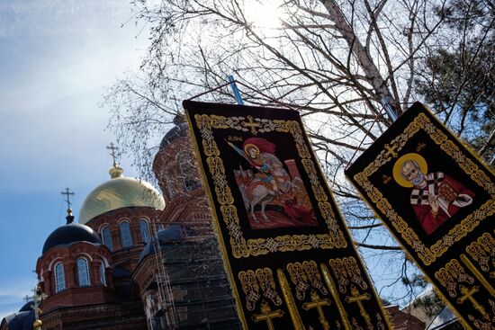 Palm Sunday celebrated in Russia