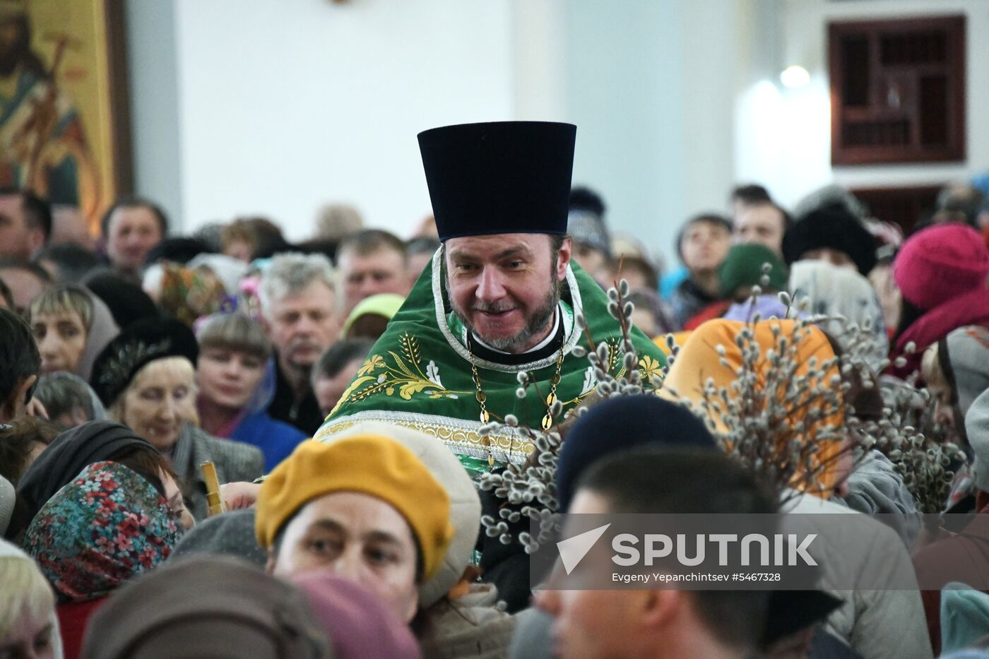 Palm Sunday celebrated in Russia