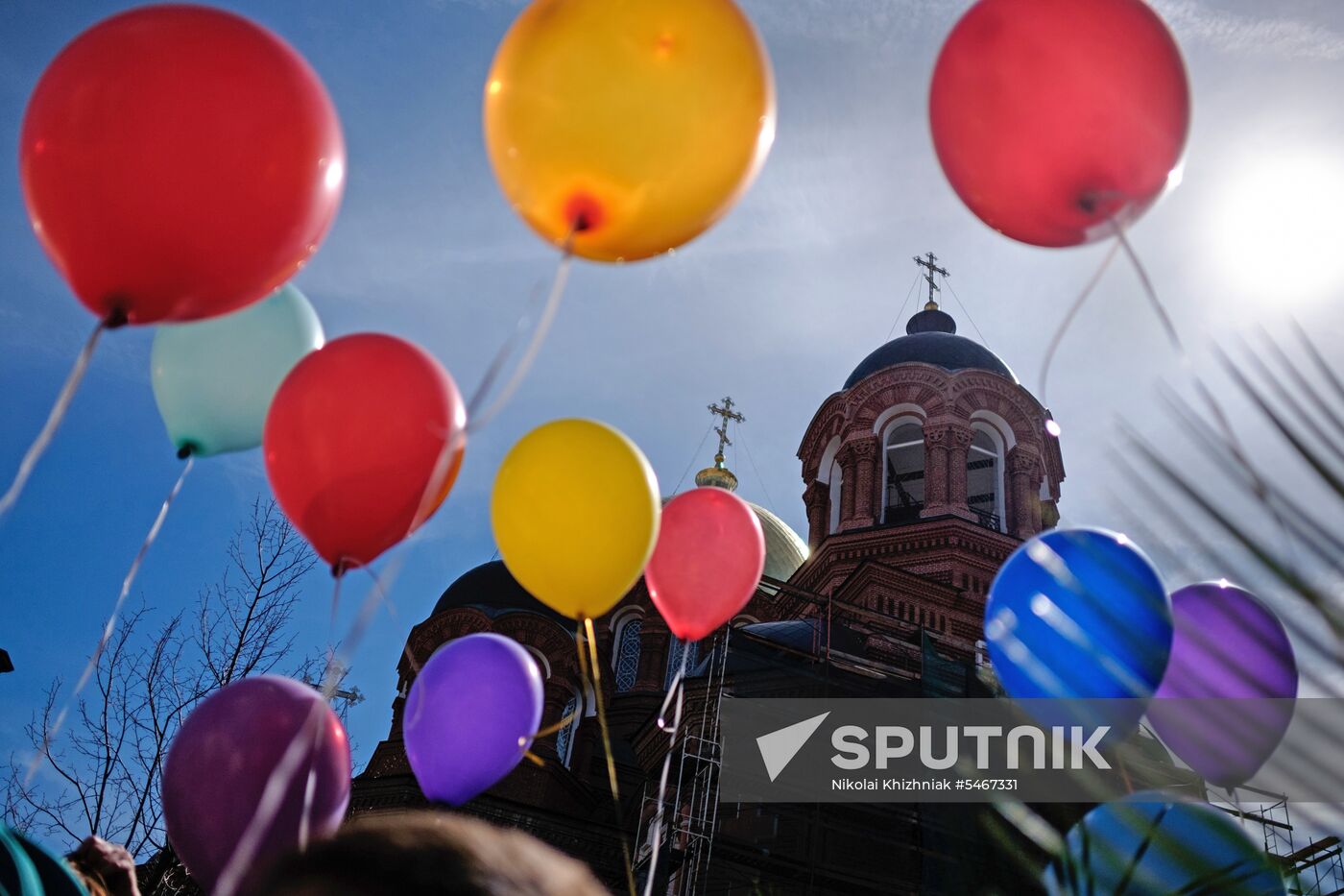 Palm Sunday celebrated in Russia