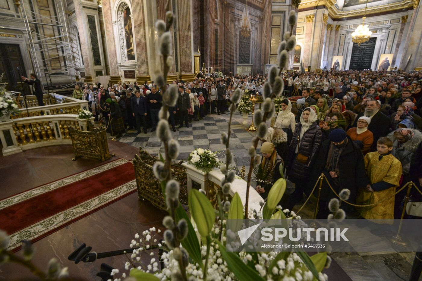 Palm Sunday celebrated in Russia