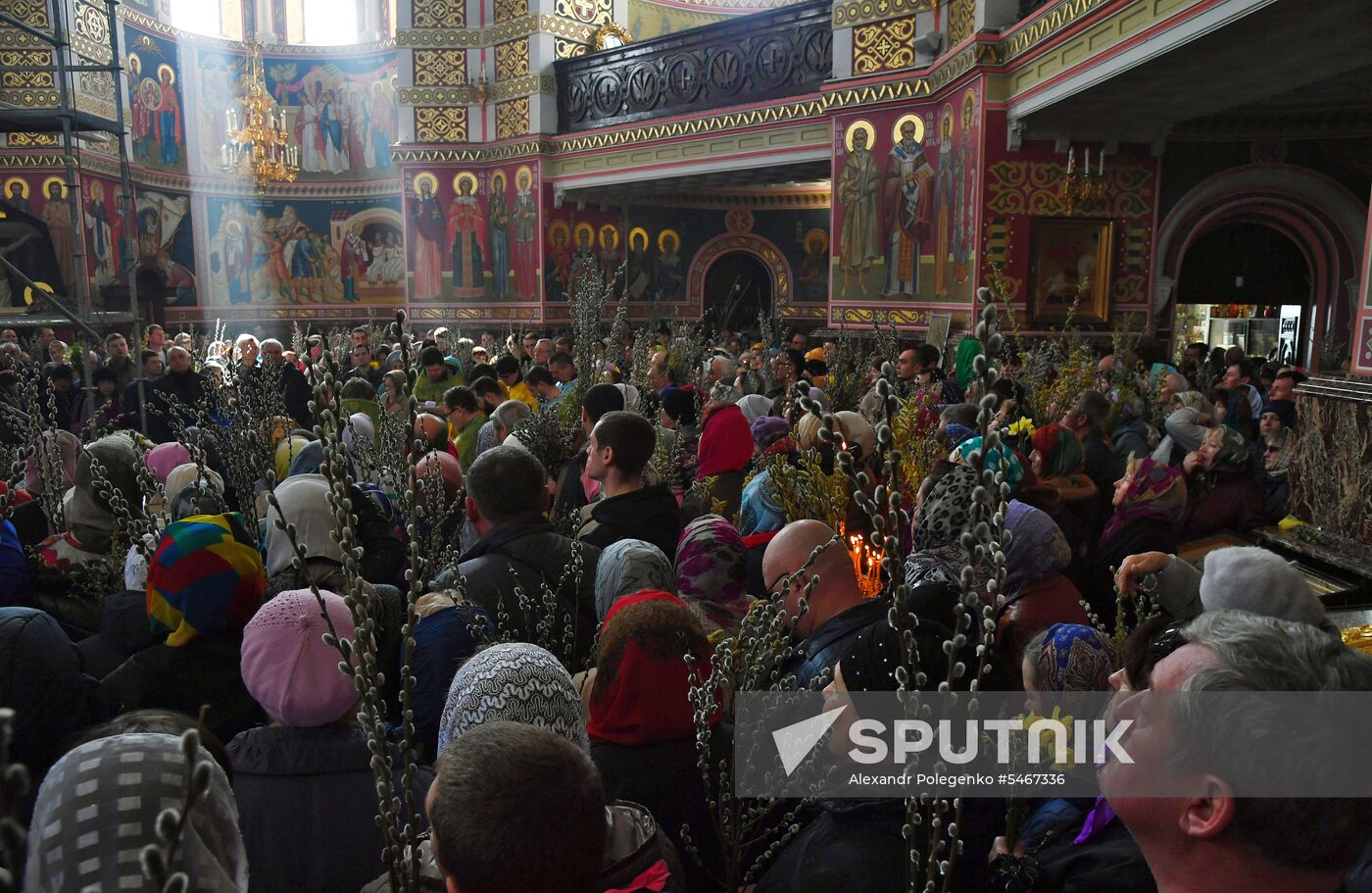 Palm Sunday celebrated in Russia