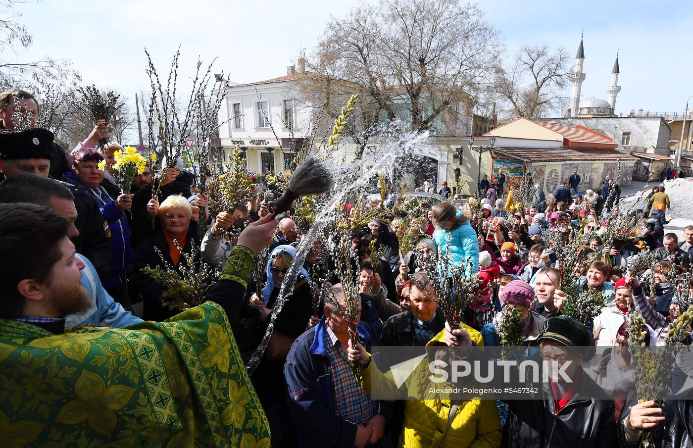 Palm Sunday celebrated in Russia