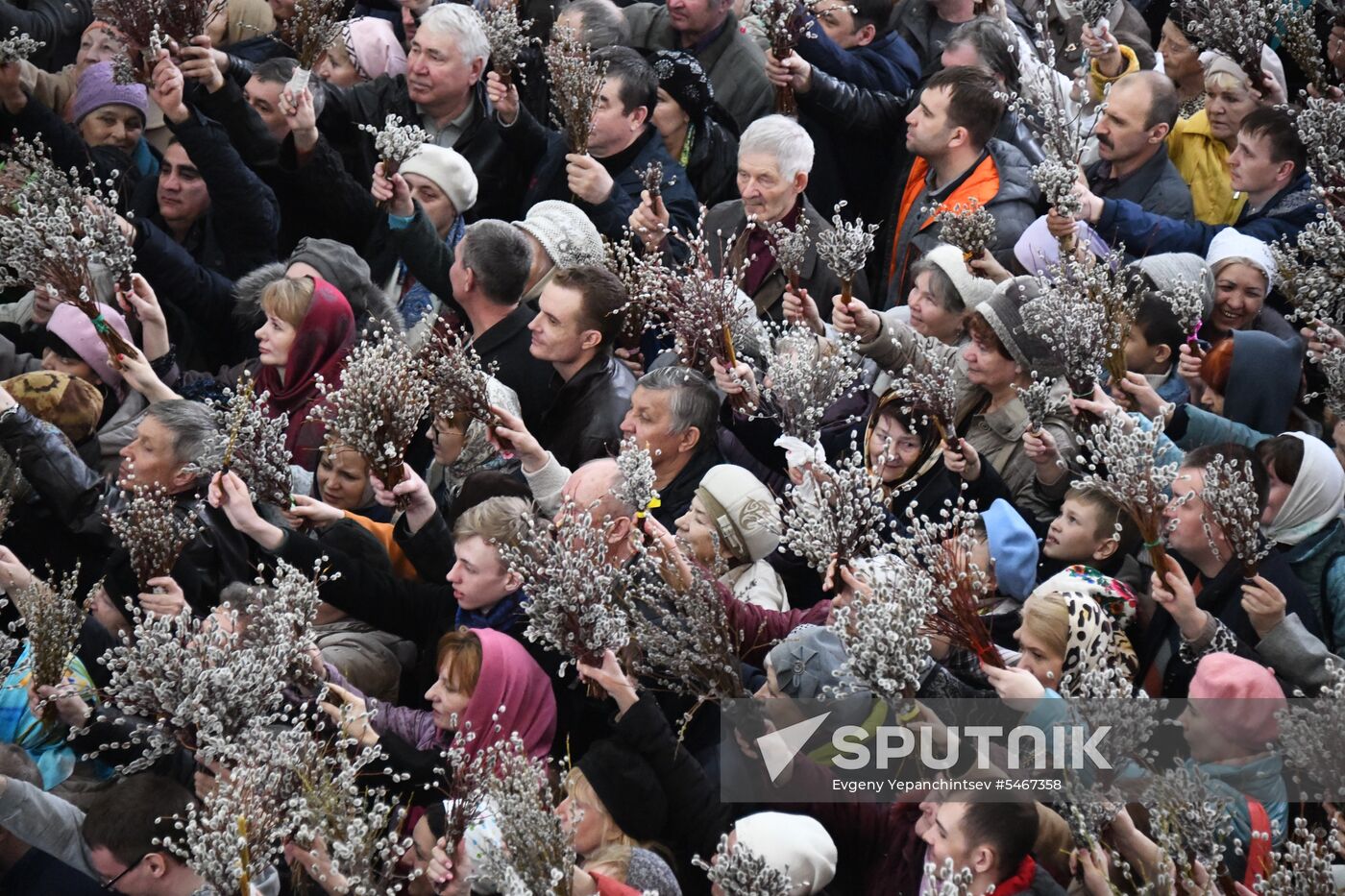 Palm Sunday celebrated in Russia