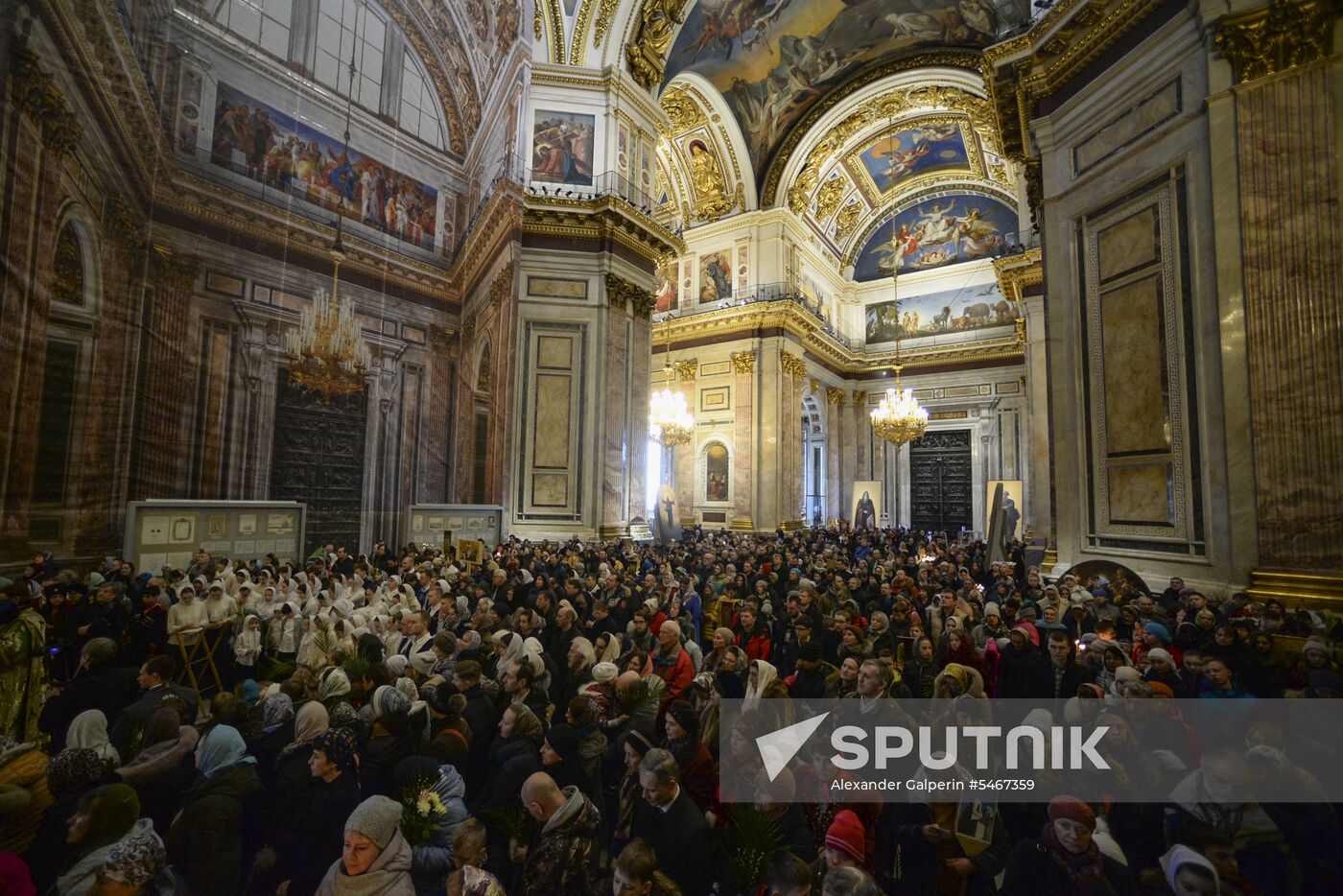 Palm Sunday celebrated in Russia