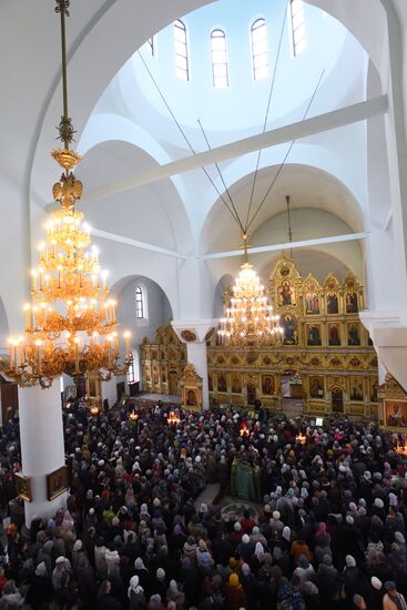 Palm Sunday celebrated in Russia