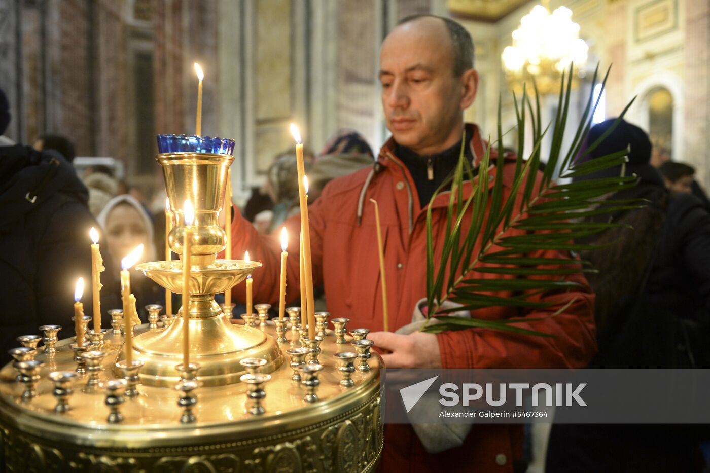 Palm Sunday celebrated in Russia