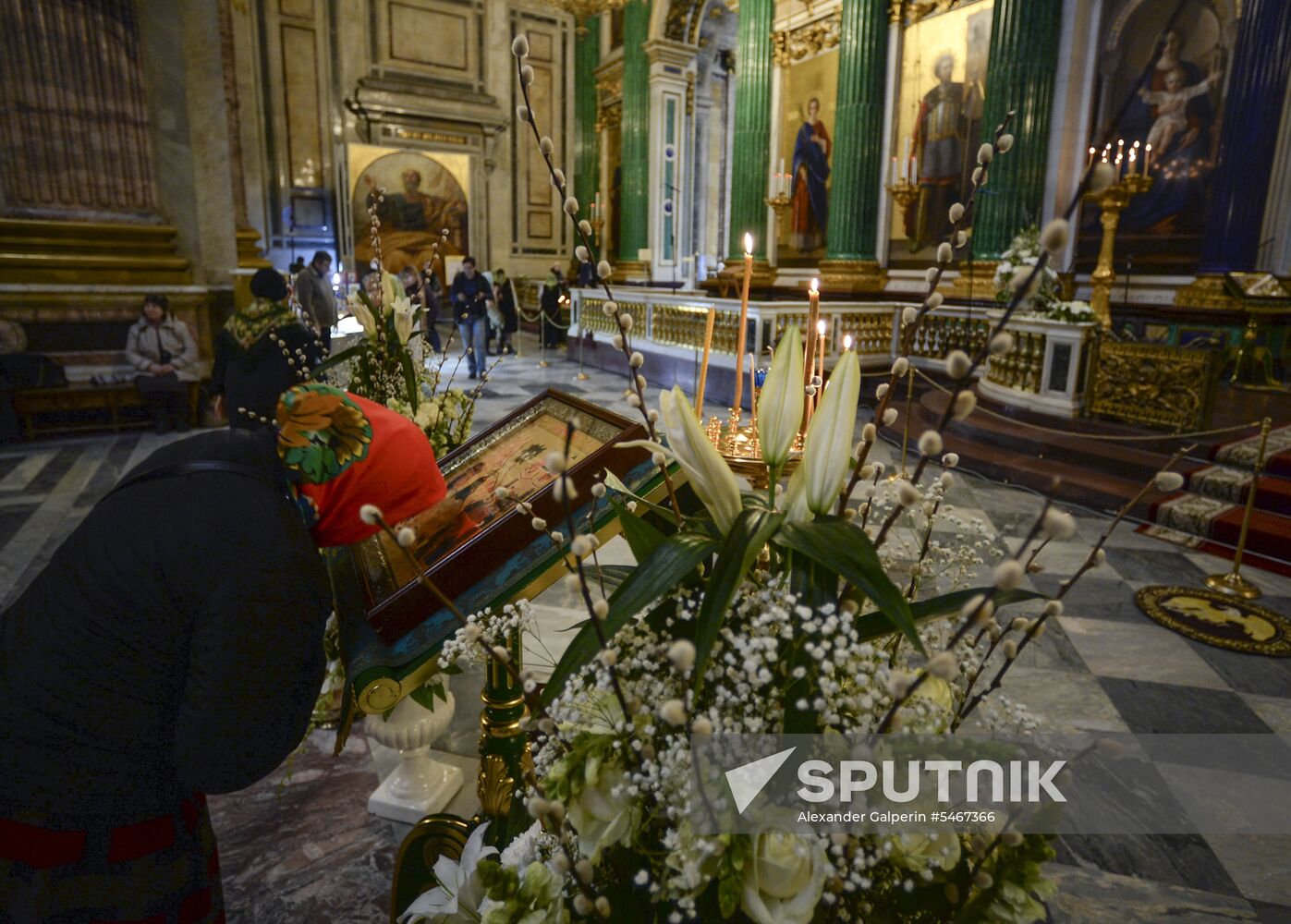 Palm Sunday celebrated in Russia