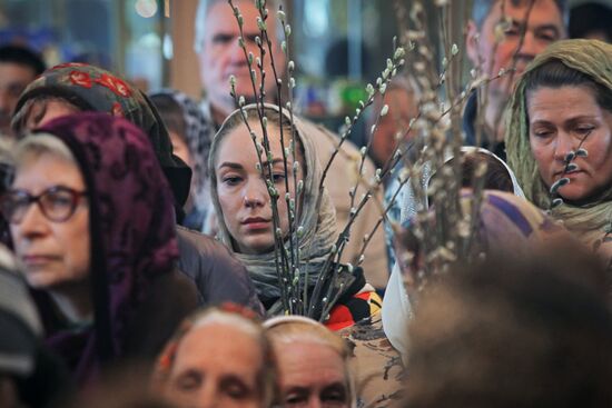 Palm Sunday celebrated in Russia