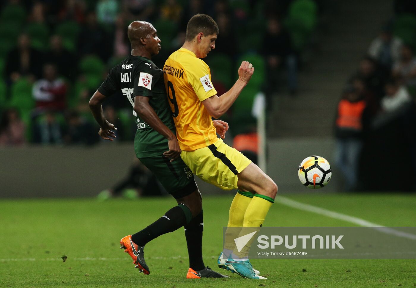 Football. Russian Premier League. Krasnodar vs. Anzhi