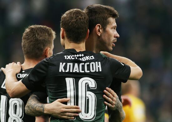 Football. Russian Premier League. Krasnodar vs. Anzhi