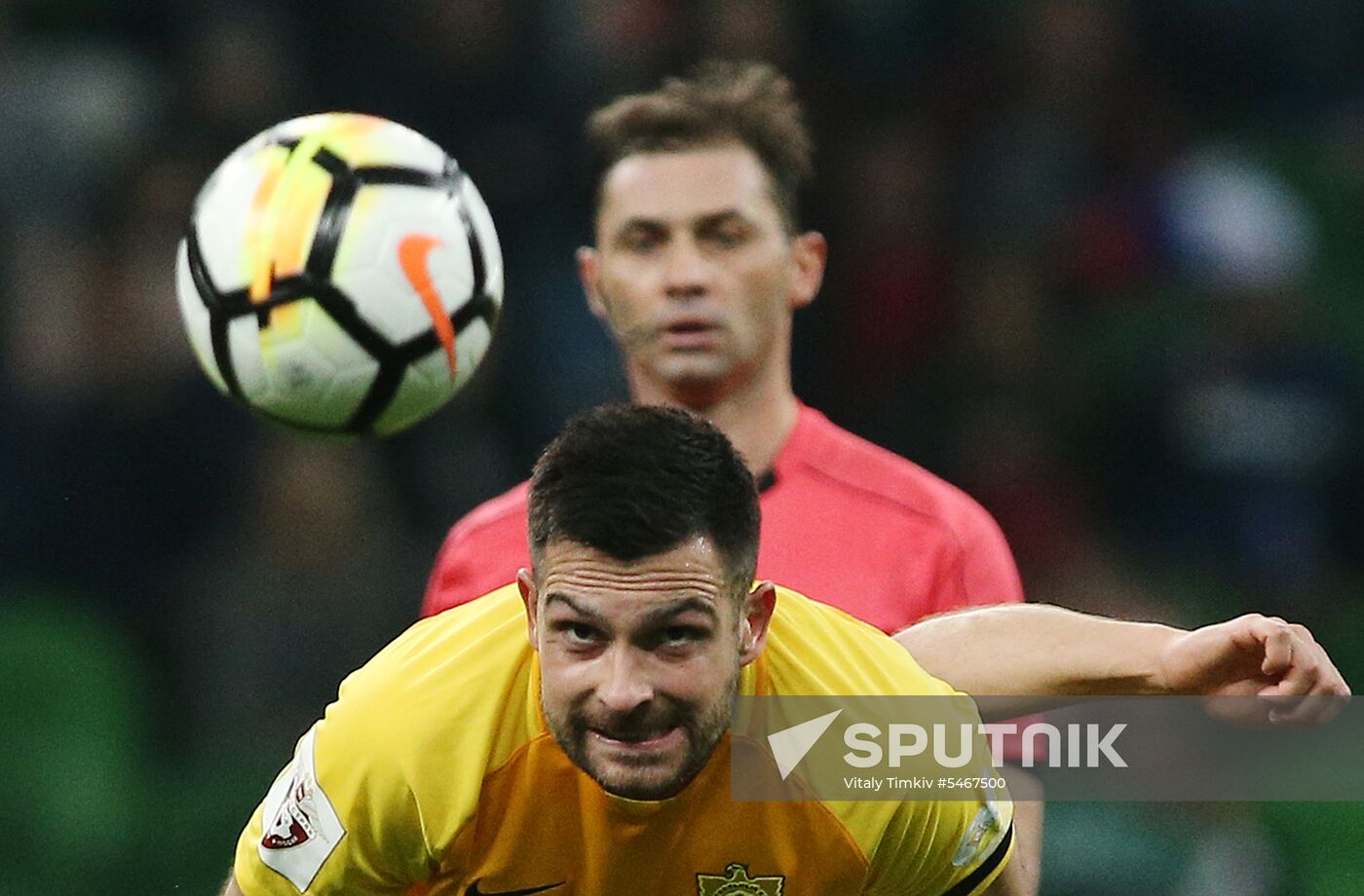 Football. Russian Premier League. Krasnodar vs. Anzhi