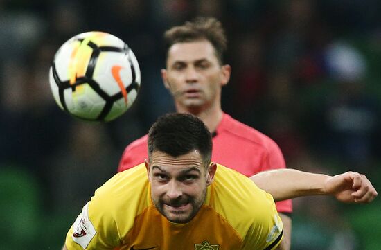 Football. Russian Premier League. Krasnodar vs. Anzhi
