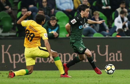 Football. Russian Premier League. Krasnodar vs. Anzhi