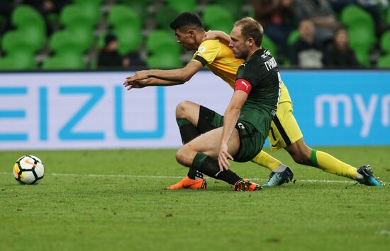 Football. Russian Premier League. Krasnodar vs. Anzhi