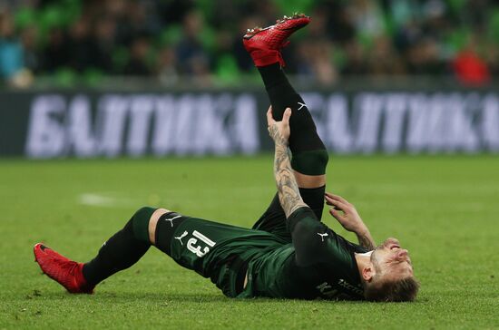 Football. Russian Premier League. Krasnodar vs. Anzhi