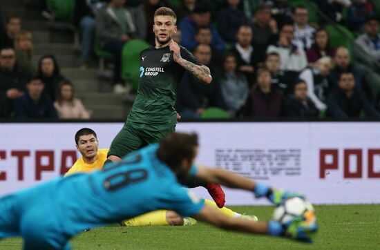 Football. Russian Premier League. Krasnodar vs. Anzhi