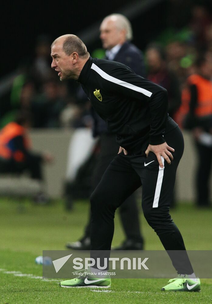 Football. Russian Premier League. Krasnodar vs. Anzhi