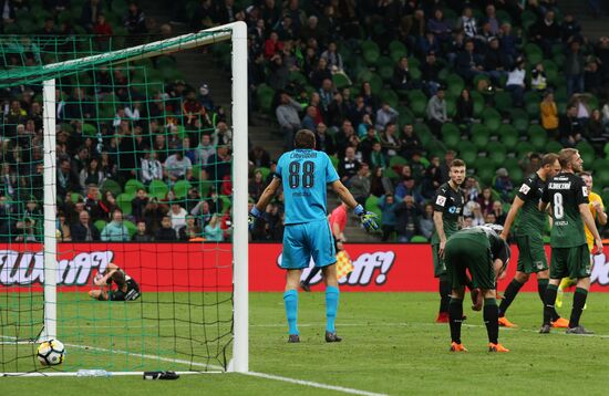 Football. Russian Premier League. Krasnodar vs. Anzhi