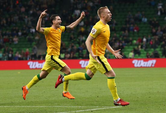 Football. Russian Premier League. Krasnodar vs. Anzhi