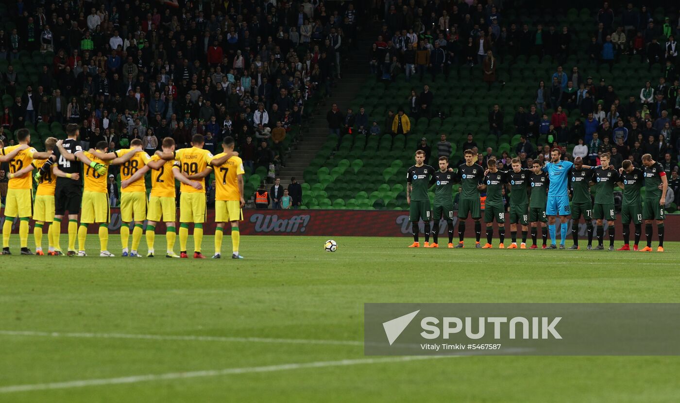 Football. Russian Premier League. Krasnodar vs. Anzhi
