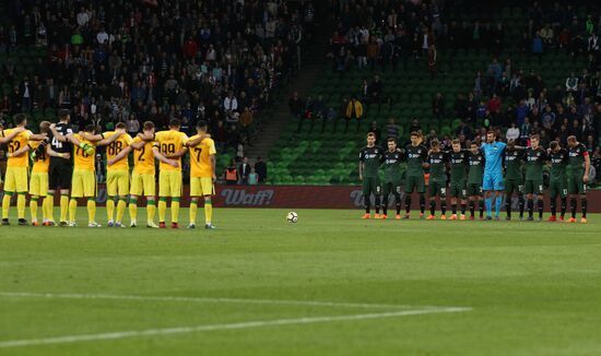 Football. Russian Premier League. Krasnodar vs. Anzhi