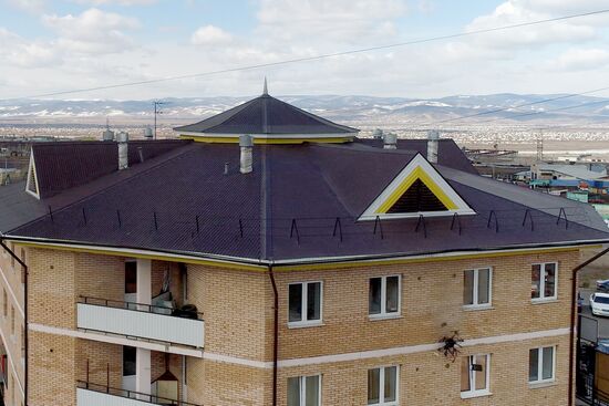 Russian Post's drone tested