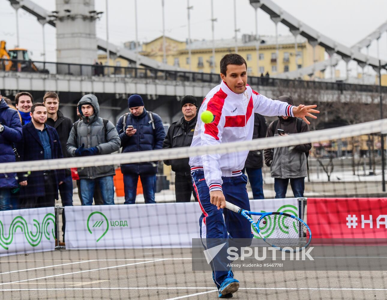 Russian men's team. Exhibition match