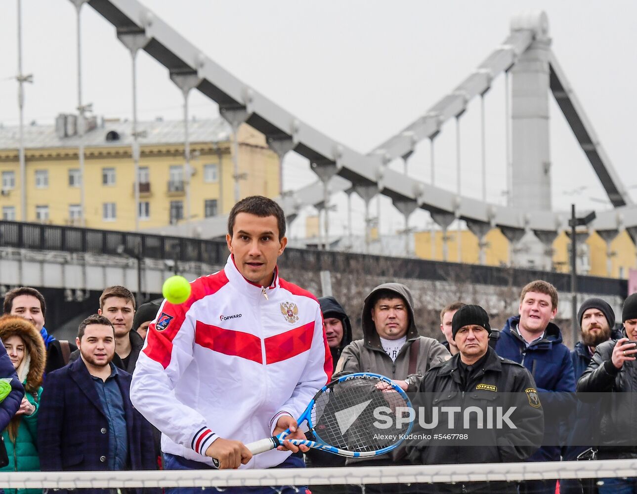 Russian men's team. Exhibition match