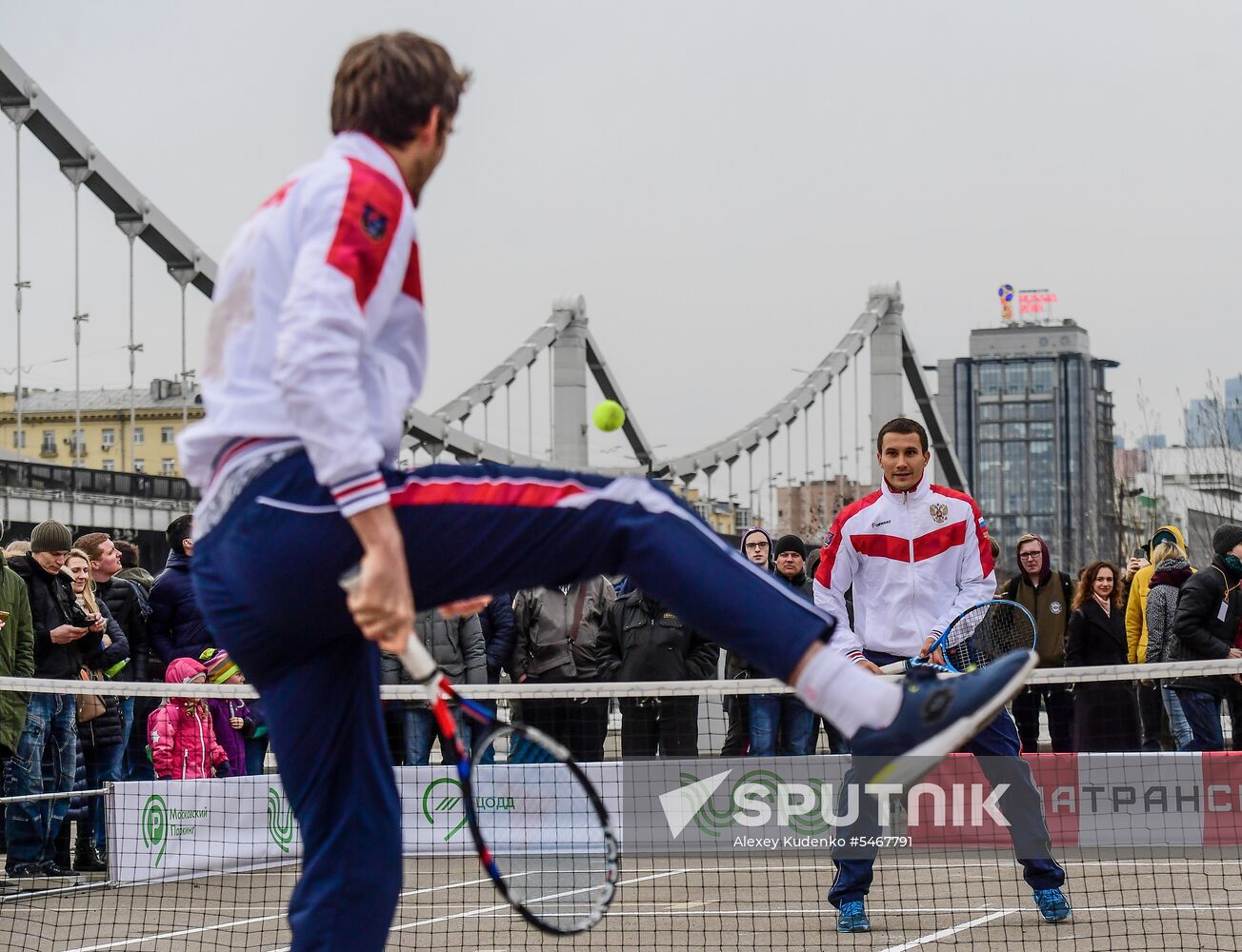 Russian men's team. Exhibition match