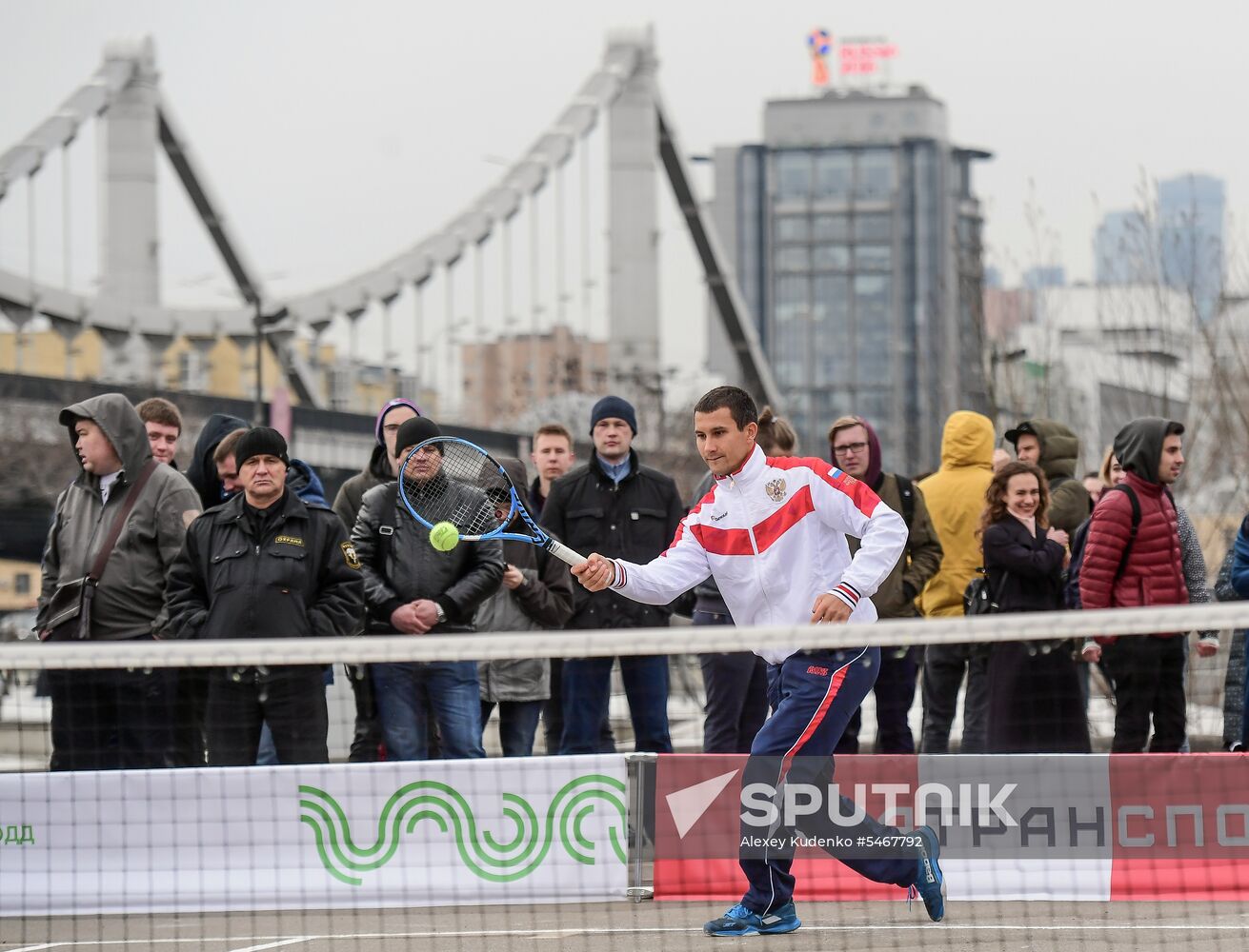 Russian men's team. Exhibition match