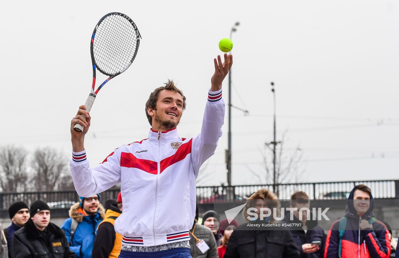 Russian men's team. Exhibition match