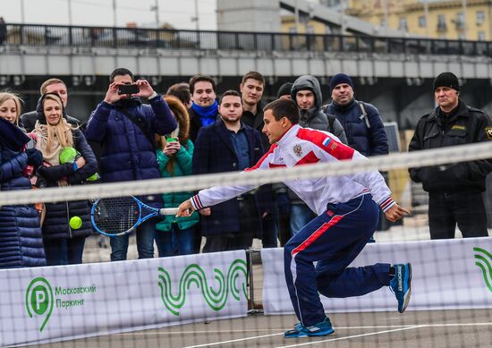 Russian men's team. Exhibition match