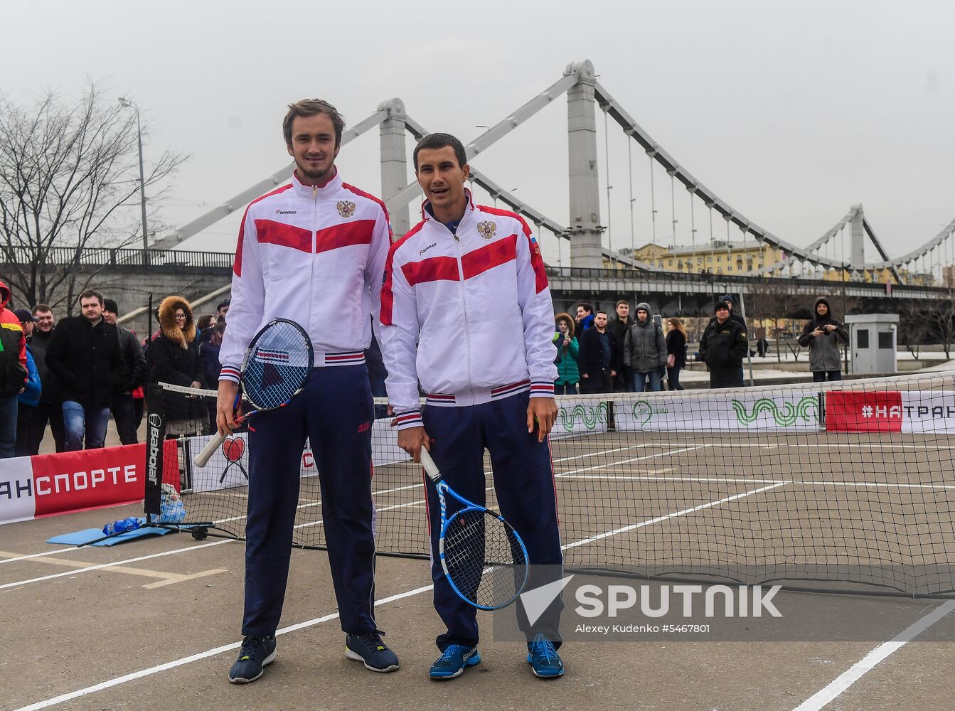 Russian men's team. Exhibition match