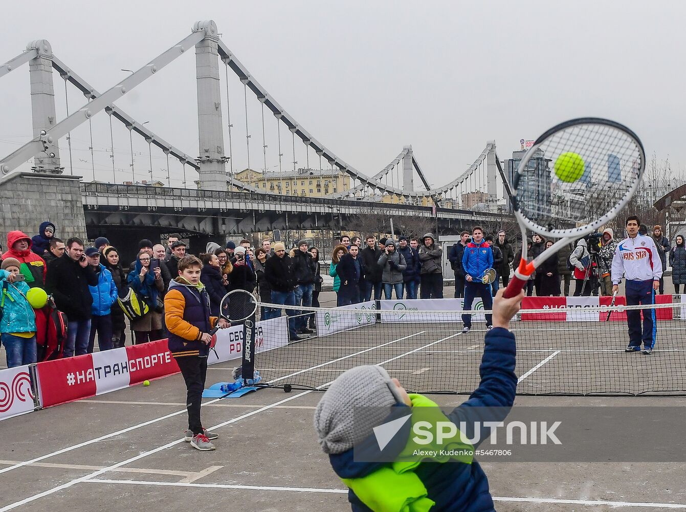 Russian men's team. Exhibition match