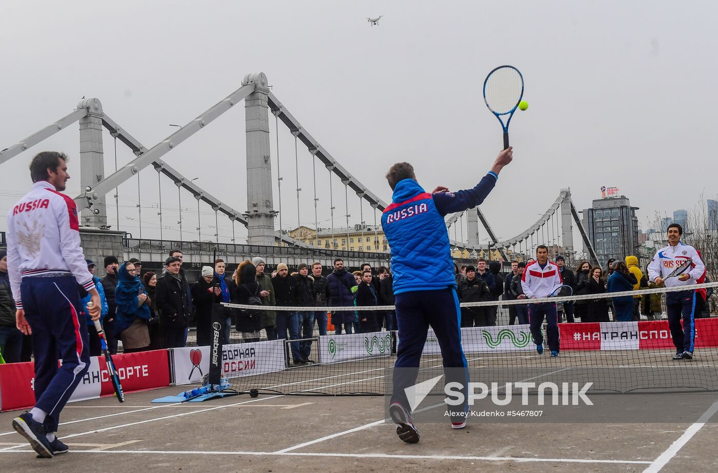 Russian men's team. Exhibition match