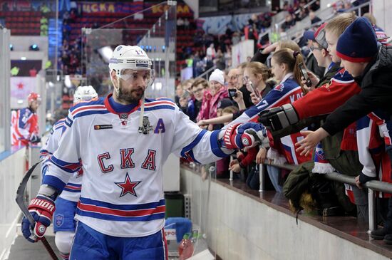 Ice hockey. KHL. CSKA vs. SKA