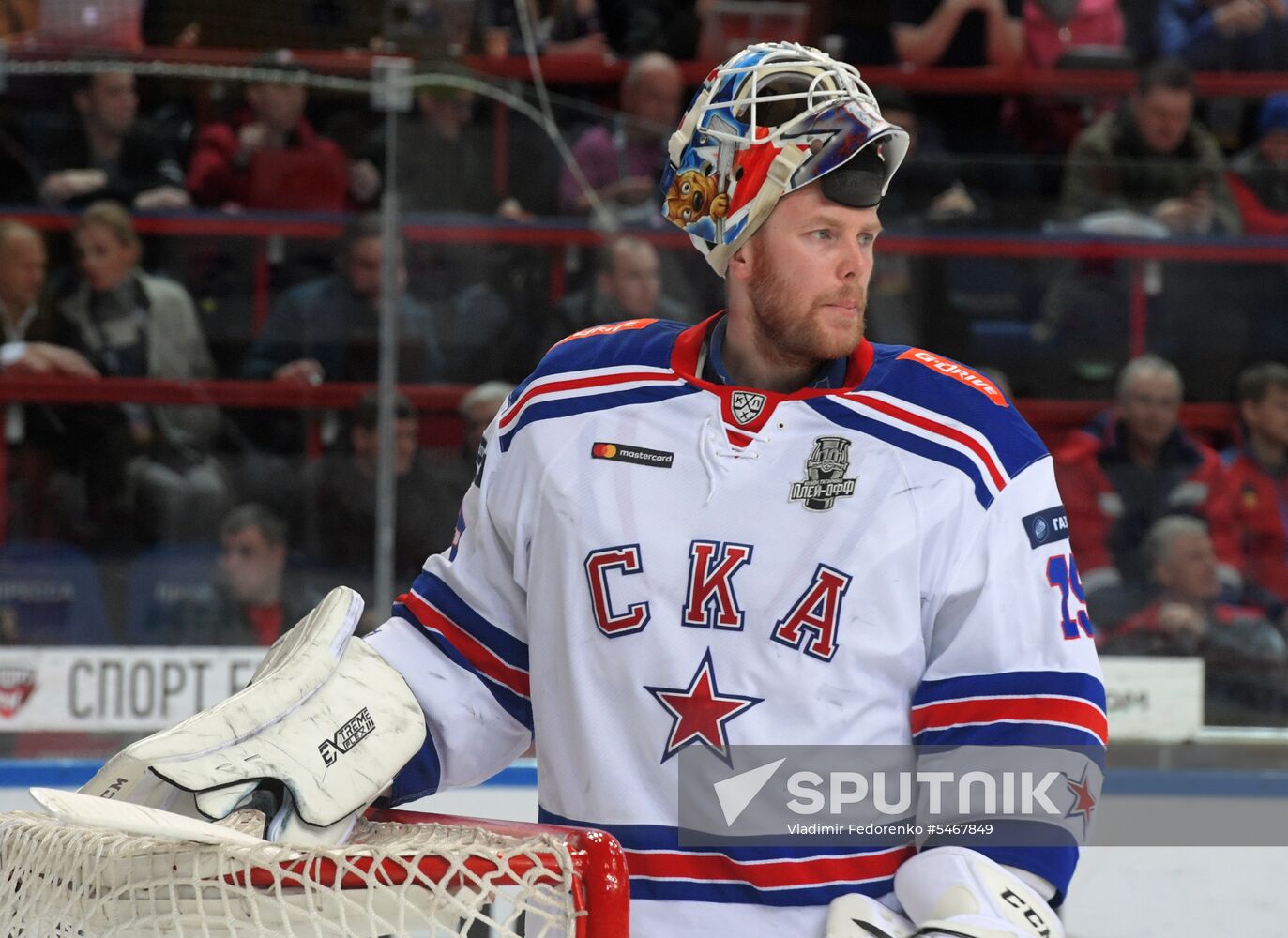 Ice hockey. KHL. CSKA vs. SKA