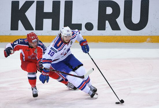 Ice hockey. KHL. CSKA vs. SKA