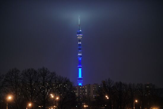 Light it Up Blue in Russia