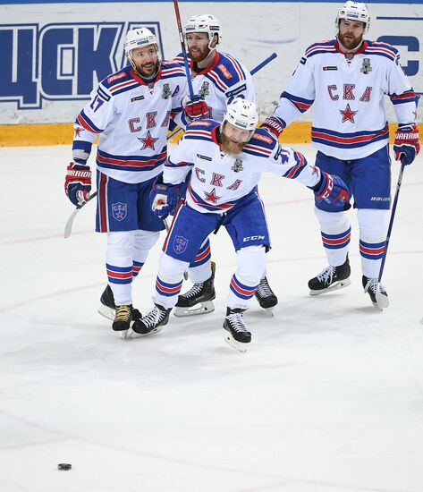Ice hockey. KHL. CSKA vs. SKA
