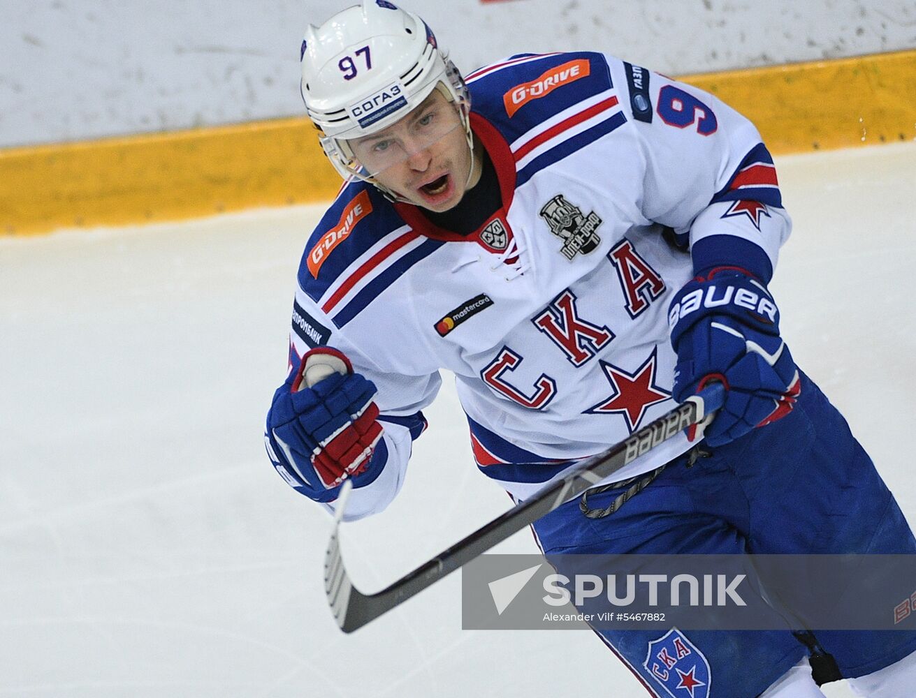 Ice hockey. KHL. CSKA vs. SKA