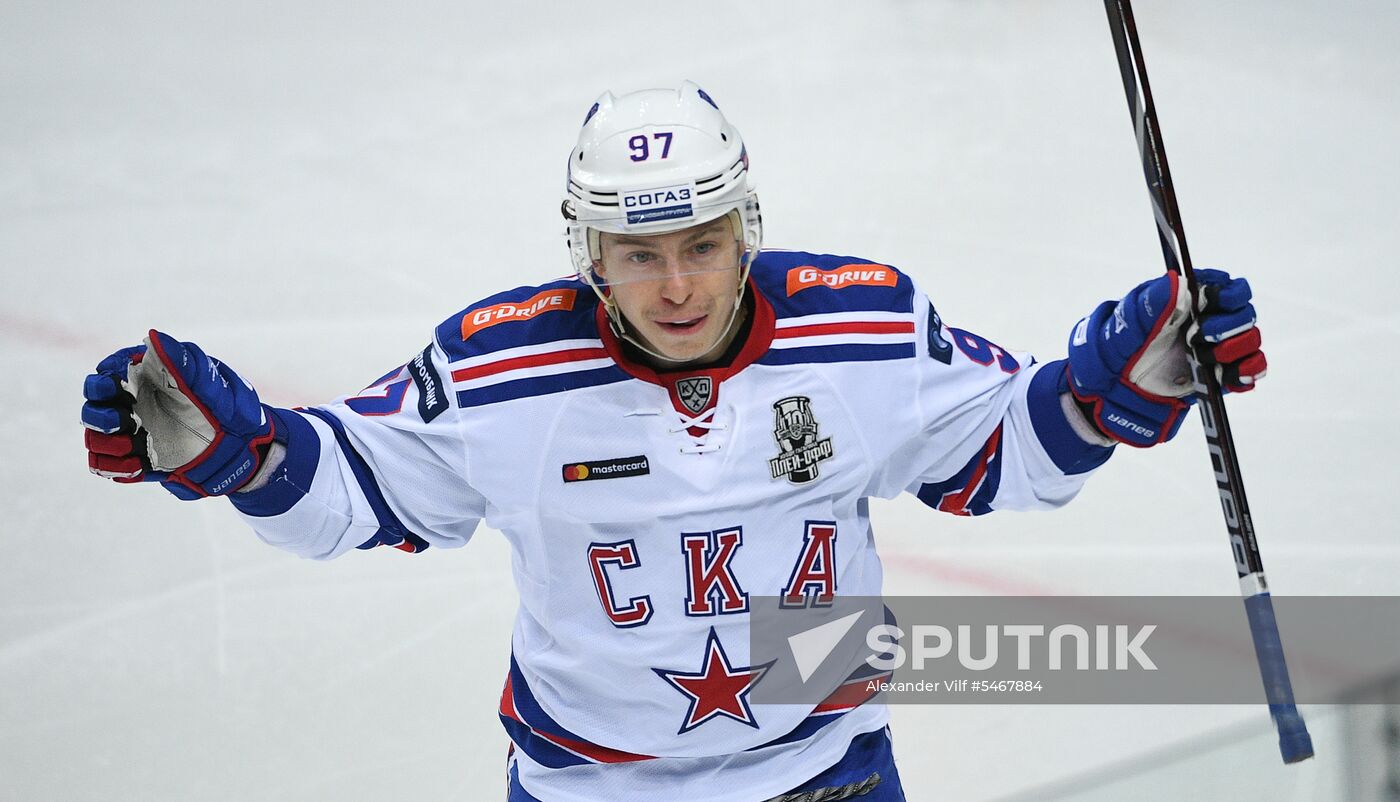 Ice hockey. KHL. CSKA vs. SKA