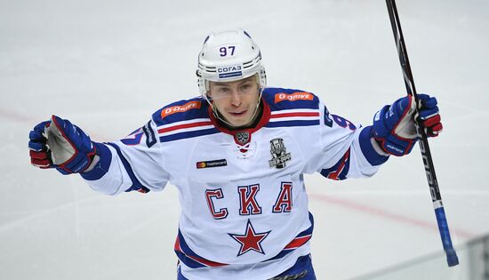 Ice hockey. KHL. CSKA vs. SKA