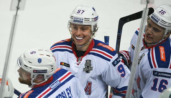 Ice hockey. KHL. CSKA vs. SKA