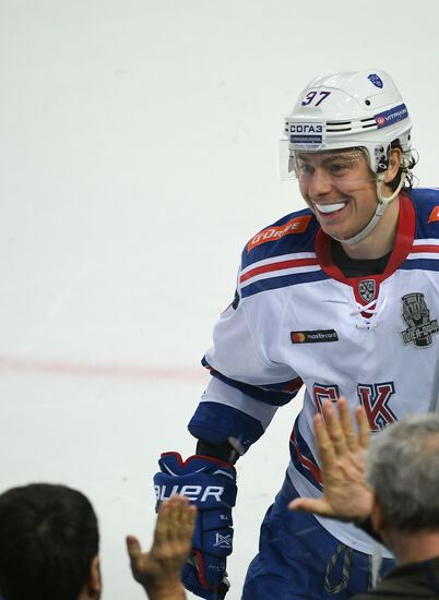 Ice hockey. KHL. CSKA vs. SKA