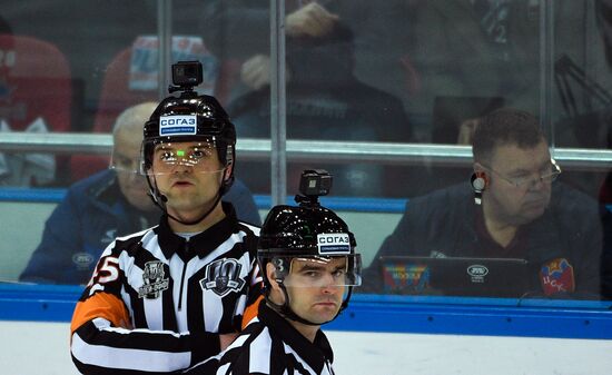 Ice hockey. KHL. CSKA vs. SKA