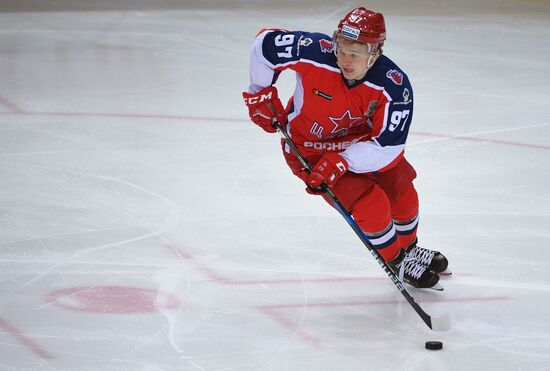 Ice hockey. KHL. CSKA vs. SKA